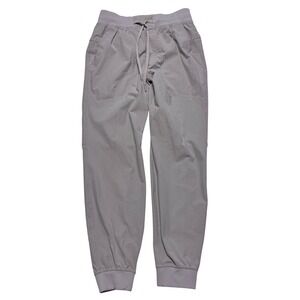 Lululemon ABC Jogger Mens Small Gray Warpstreme Stretch Gym Pants